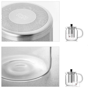 Glass Teapot S-042 with Stainless Steel Filter 500ml