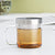 Samadoyo Glass Teacup S-049 Stainless Steel Filter